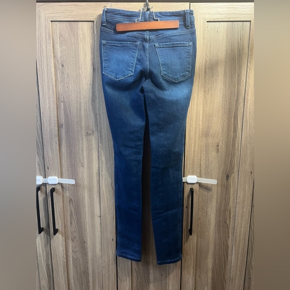 Vervet Jeans Womens 26 Dark Wash Button Fly High Rise - Picture 2 of 4